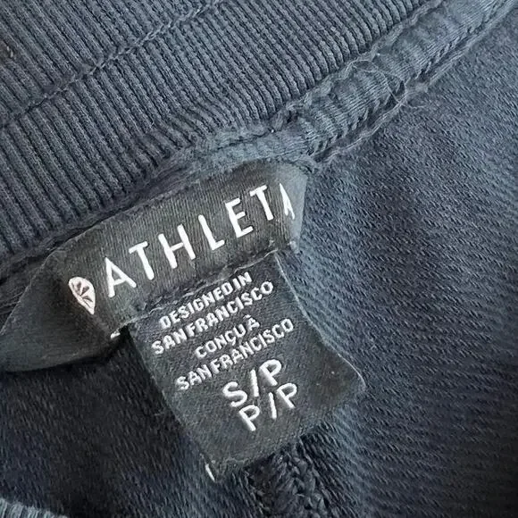 Athleta Black Farallon Weekender Jogger Ankle Pants Size Small - Picture 7 of 8